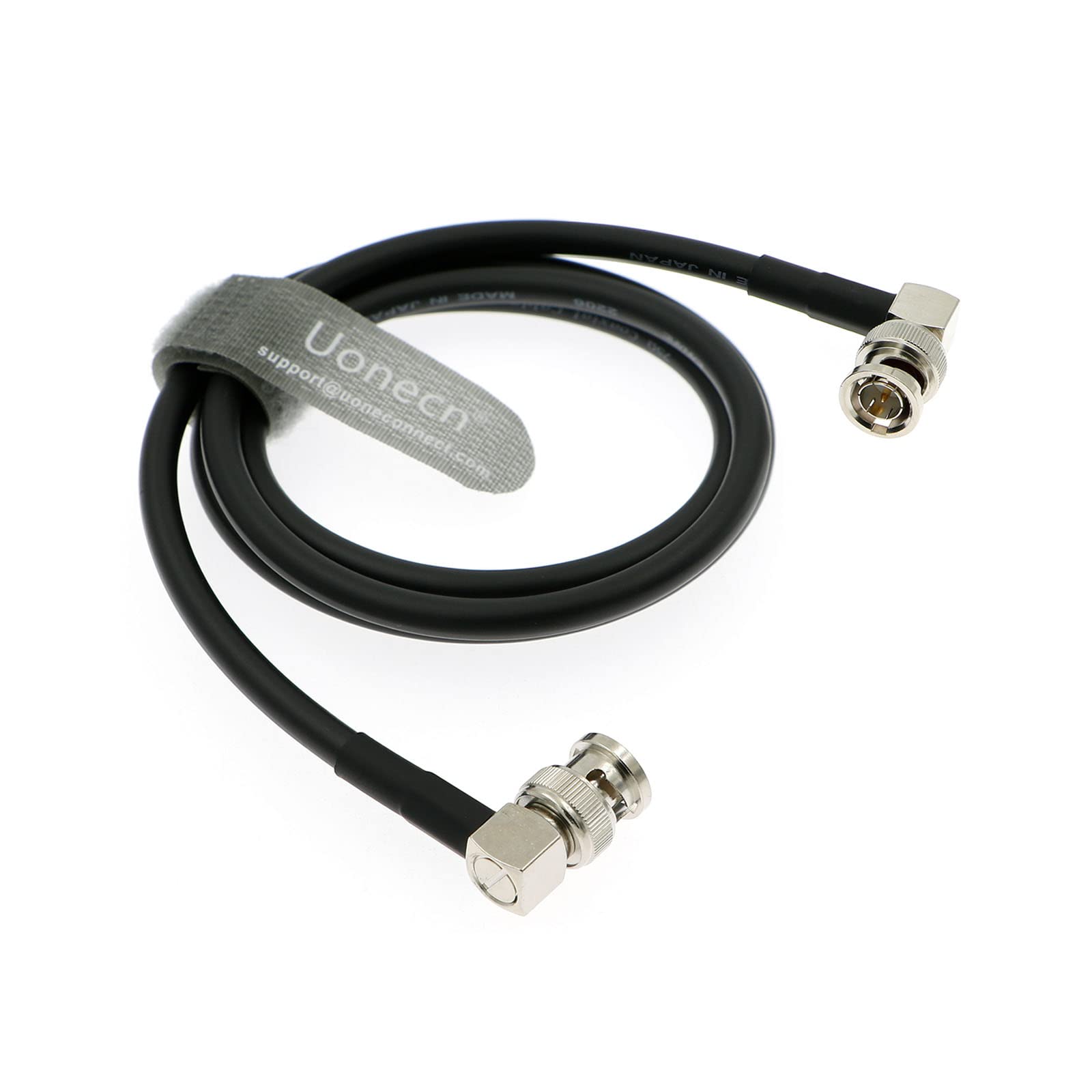 Monor cavo video HD-SDI 12G, cavo coassiale da BNC ad angolo