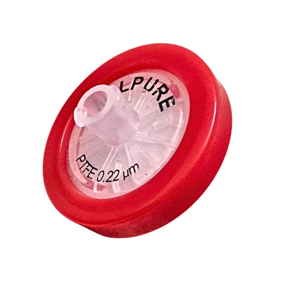 AANIJ® All pure Syringe Filter Hydrophobic PTFE Membrane Disc, 0.22 μm Pore size 25 mm Diameter, PP Housing, Non-Sterile Pack of 10 - Image 2 thumbnail