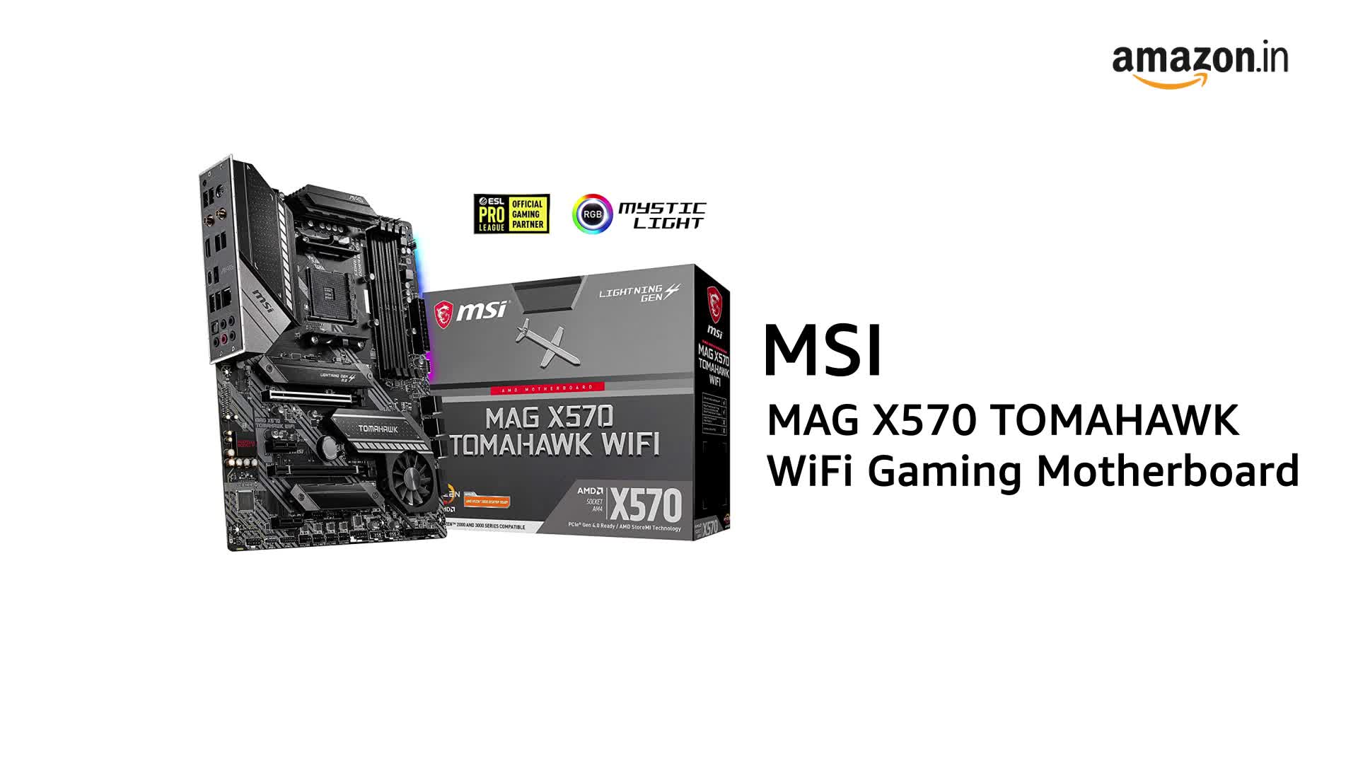 Amazon.in: Buy MSI MAG X570 Tomahawk WiFi AMD ATX Gaming