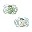 Tommee Tippee Nighttime pacifier, 18-36 months, 2 pack of glow in the dark pacifiers with reusable sterilizer pod