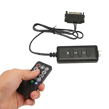 Amazon.co.jp: ARGB コントローラー、5V 3ピン ミニ ARGB PC