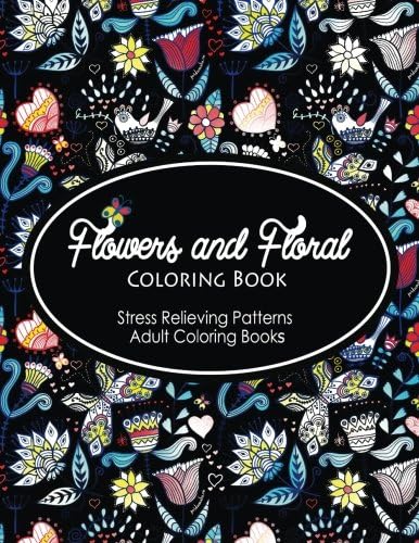 Flowers and Floral Coloring Book: Fashion inspired Adult Coloring Book Sketchbook for Artists, Designers, and Doodlers (Vogue Fashion Sketches Coloring Book)