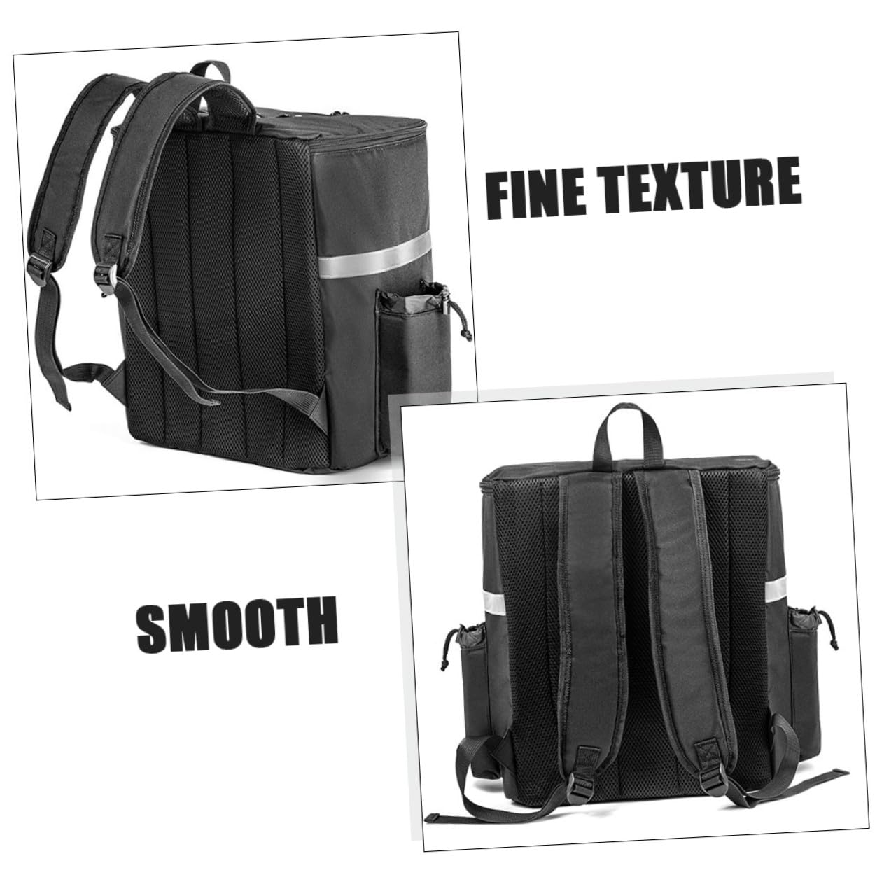 Thermotasche Groß Isoliertasche für Takeaway Lebensmittel Aufbewahrung Tasche mit Hoher Kapazität für Outdoor Camping Schule Picknick Hält Speisen Warm oder Kalt Leicht zu