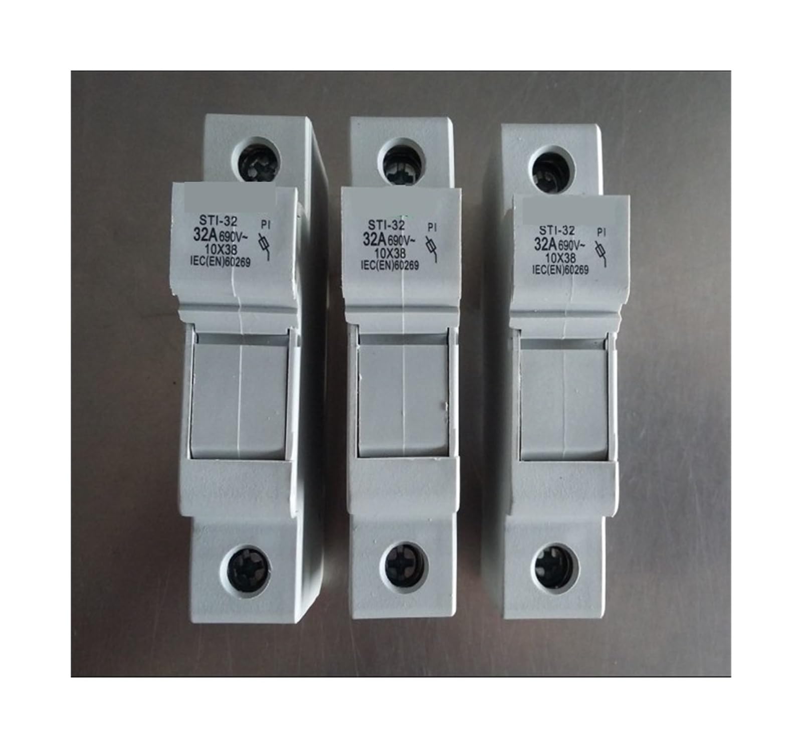 KSZHZYMGX 1pcs Fuse base STI-32A 690V P1 10 * 38
