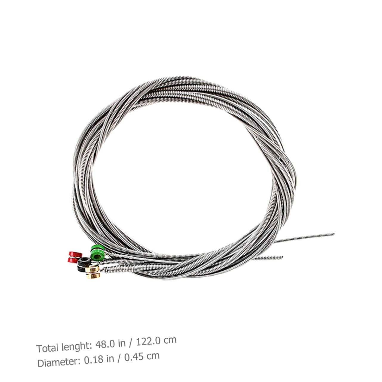 TOYANDONA 3sets Cordper Basso Acciaio Inossidabile Resistente e Durevole Tono Pulito Per Musicisti e Appassionati Di Strumenti Musicali