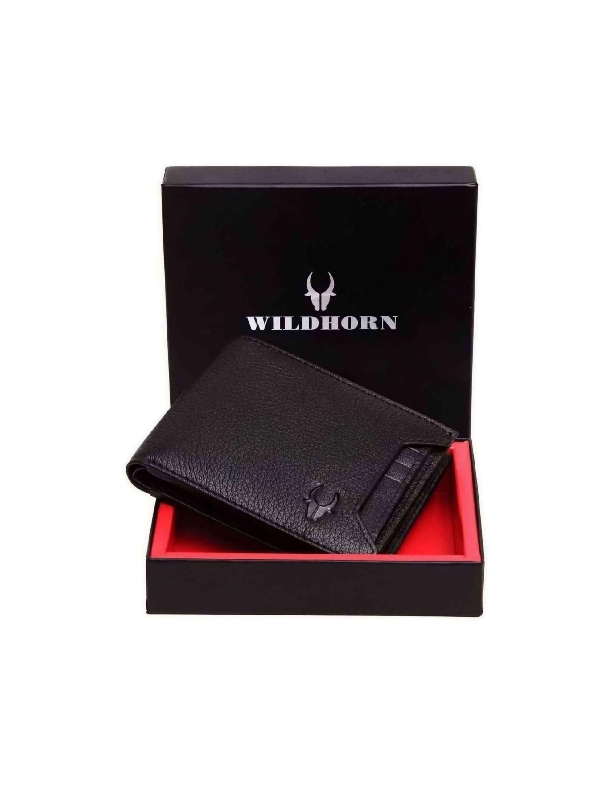 WildHorn Black Men's Wallet