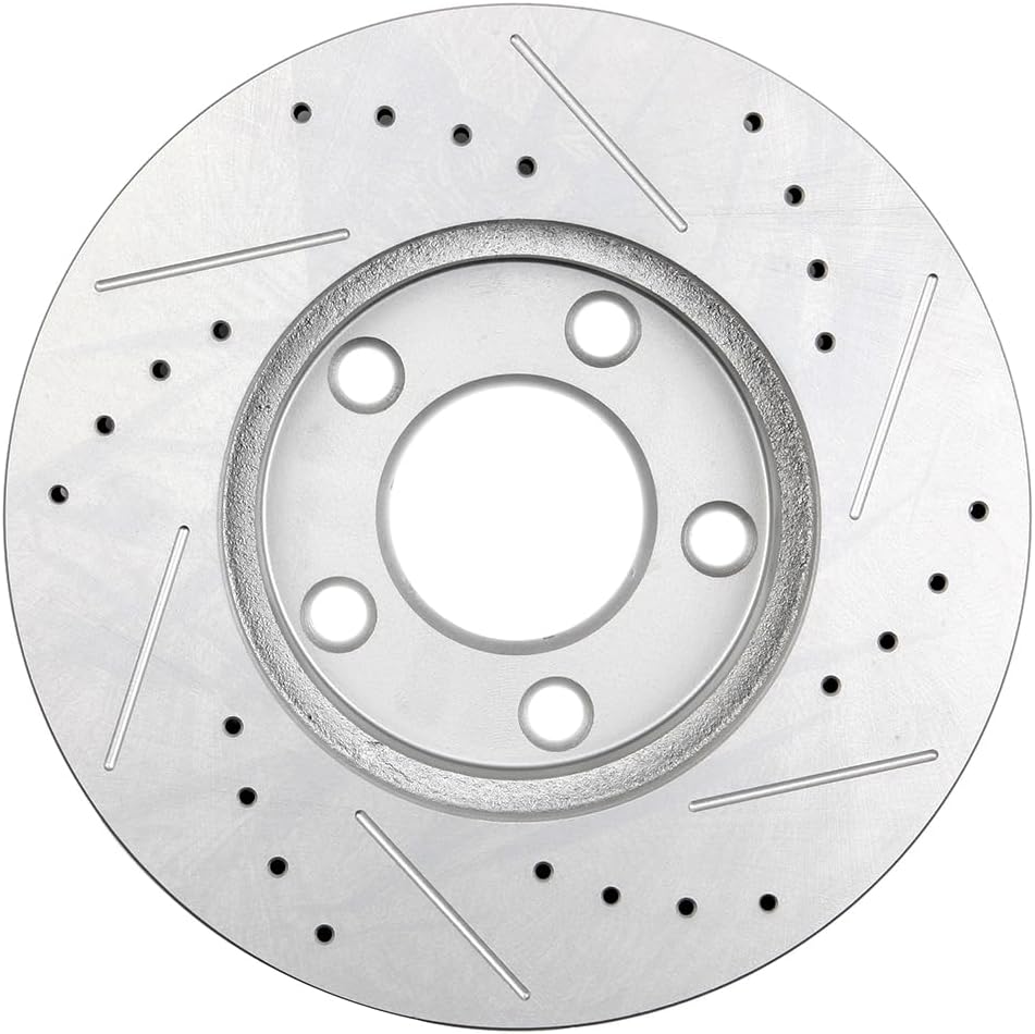 ECCPP 54011 54017 Front Vented & Rear Solid Disc Brake Rotors Fit For Ford For Mustang 1994-2004
