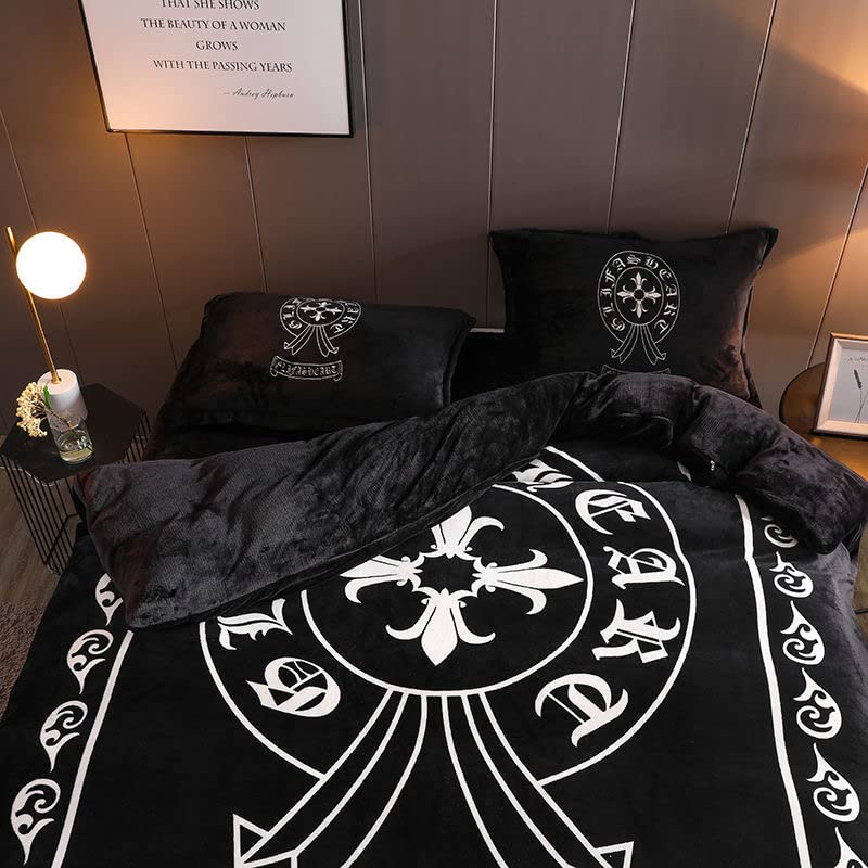 クロムハーツ☆ベッドカバー＆ピロケース【2枚】セットダブルサイズ