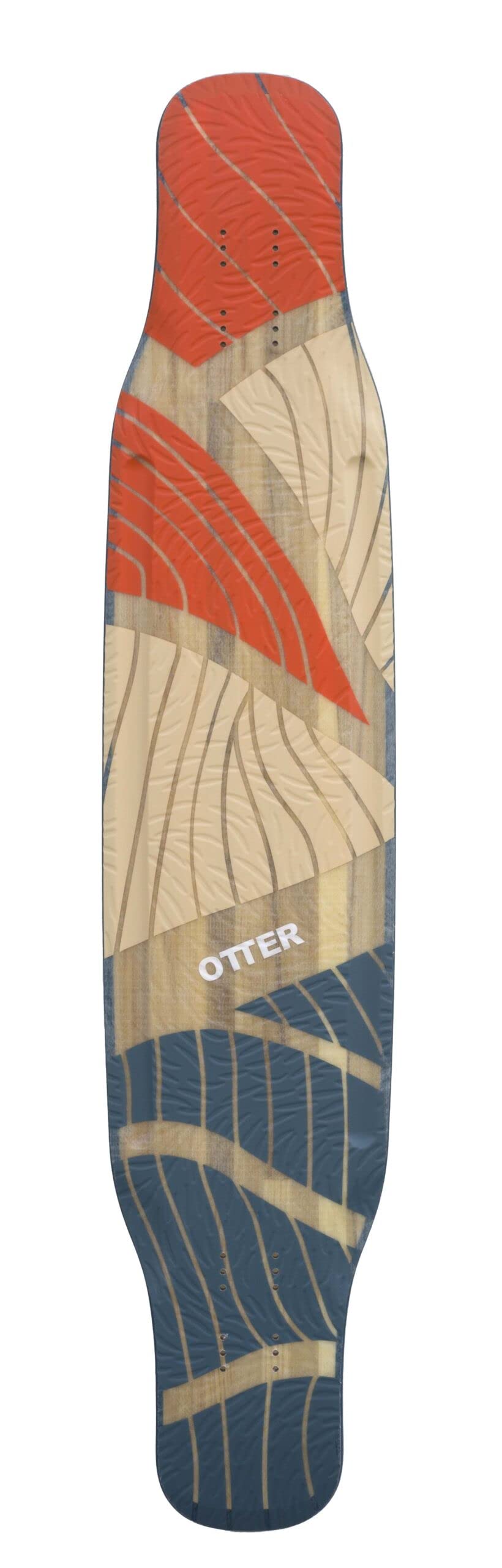 Deck Switch Longboards Otter Flex 2 Freestyle Dancing Kicktails 116 cm 3D Graphique Anti-rayures Entièrement imperméable