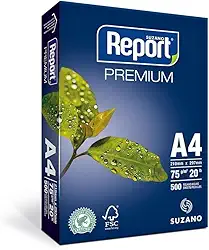 Papel Sulfite A4 Suzano Report Premium 500 folhas