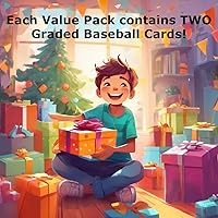 Vista 3 de Paquete económico de tarjetas de béisbol graduadas y juego de regalo│Contiene 2 tarjetas de béisbol graduadas con oportunidad de autógrafos