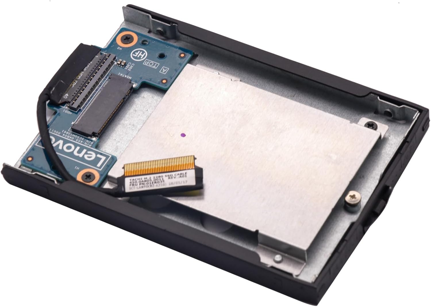 BestParts New NVMe PCIe M.2 SSD Upgrade Adapter Board Bracket Cable Replacement for Lenovo Thinkpad T570 T580 P51S P52S M.2 2280 NVME SC50M73861 SC50Q58222