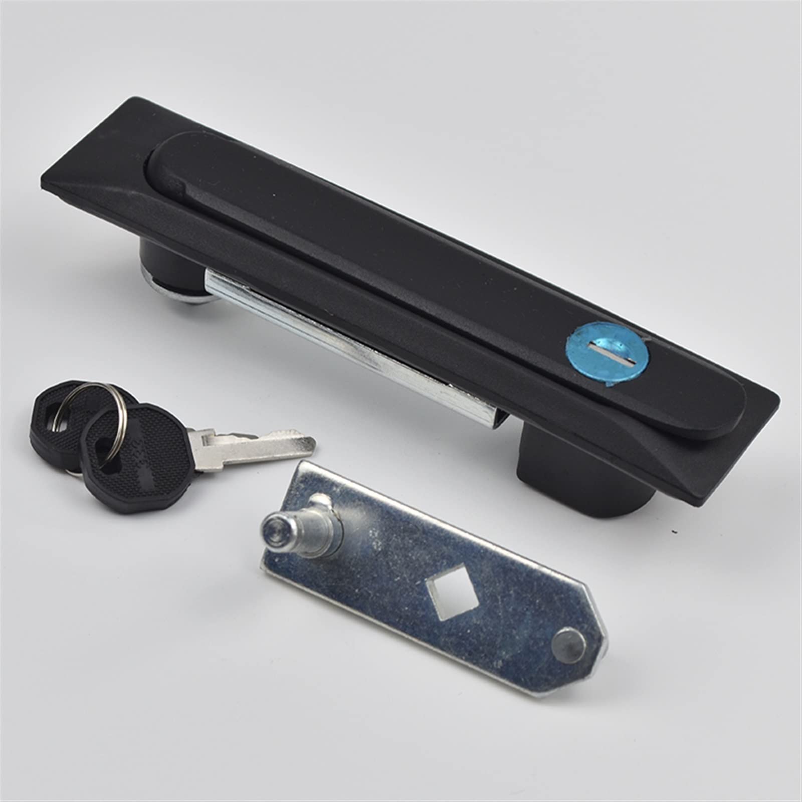 Matériel électrique porte panneau armoire serrure télécommunication boîte porte serrure cylindre panneau serrure 1 pièces