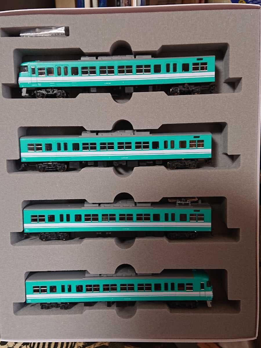 10-480 117系オーシャンカラー4両セット 10-480 JR西日本117系直流近郊形電車 オーシャンカラー 4両