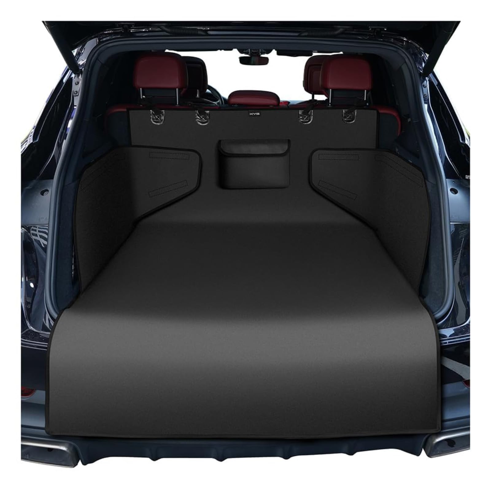 RWQZEOJO Dog Car Boot Liner Protector, for BMW X3M F97 G01 F25 E83 2014-2024 Waterproof Anti-Slip Car Boot Liner Protector Durable Washable Cargo Cover Mat Accessories