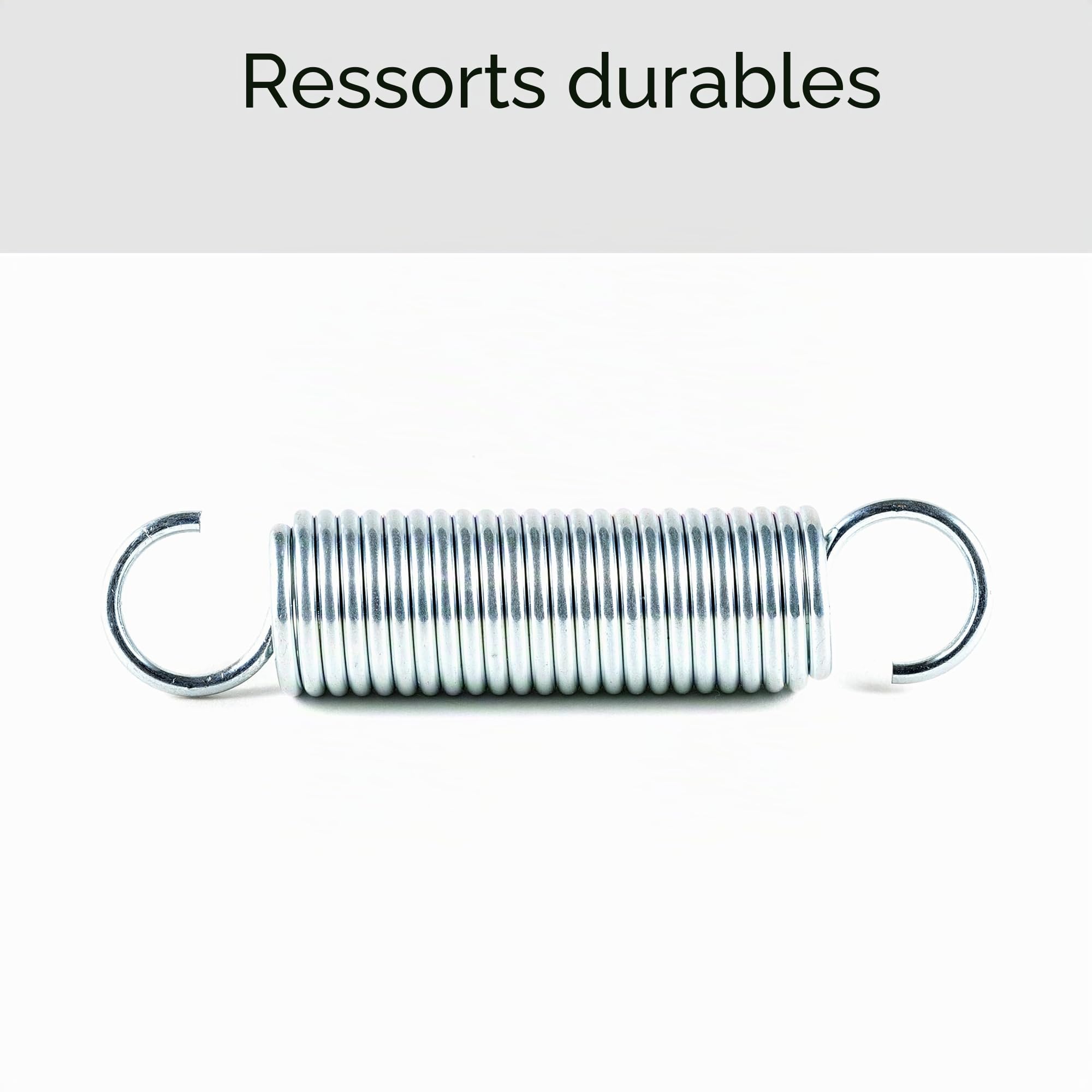 Stormband Kit de protection contre les tempêtes pour auvent et auvent de camping, accessoires de camping-car, 2 piquets, 2 sangles, 2 ressorts