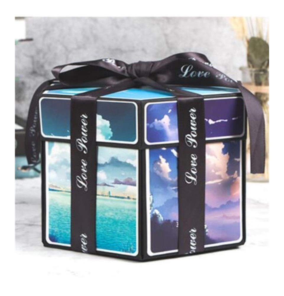 Boîte surprise hexagonale pour réussir un album photo sans rater son DIY
