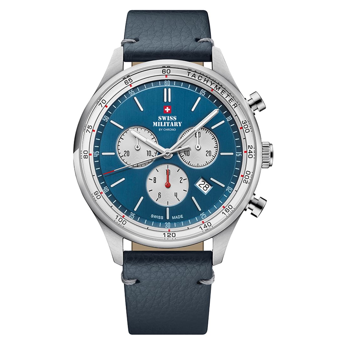 Swiss Military by Chrono Analogue Blue Dial Mens Watch-SM34081.08 (B0CG9XLZCL) Amazon Price History, Amazon Price Tracker