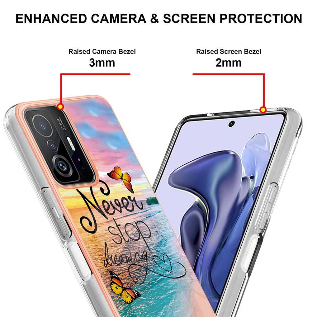 SEAHAI Cover Per Xiaomi 11T Pro 5G / Xiaomi 11T 5G, Custodia