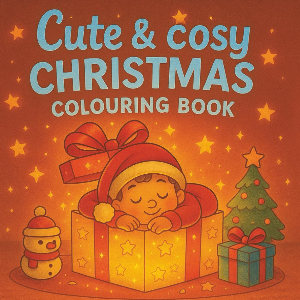 Cute & Cosy Christmas Colouring Book 2: By Fairy Tale Finds
