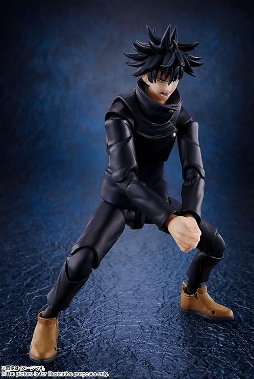 TAMASHII NATIONS - Jujutsu Kaisen - Megumi Fushiguro S.H.Figuarts Action Figure | Jujutsu Kaisen 6 Inch Action Figure S.H. Figuarts - Megumi Fushiguro
