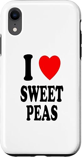 Vista 19 de iPhone 12 mini I Heart (Love) Sweet Peas Gardening Botany Botanist Case