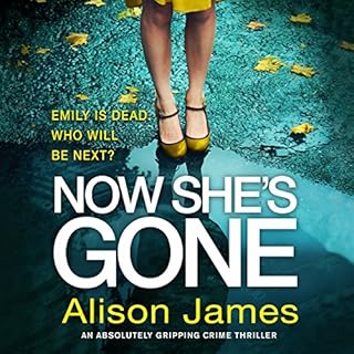 Now She's Gone Audiolibro Por Alison James arte de portada