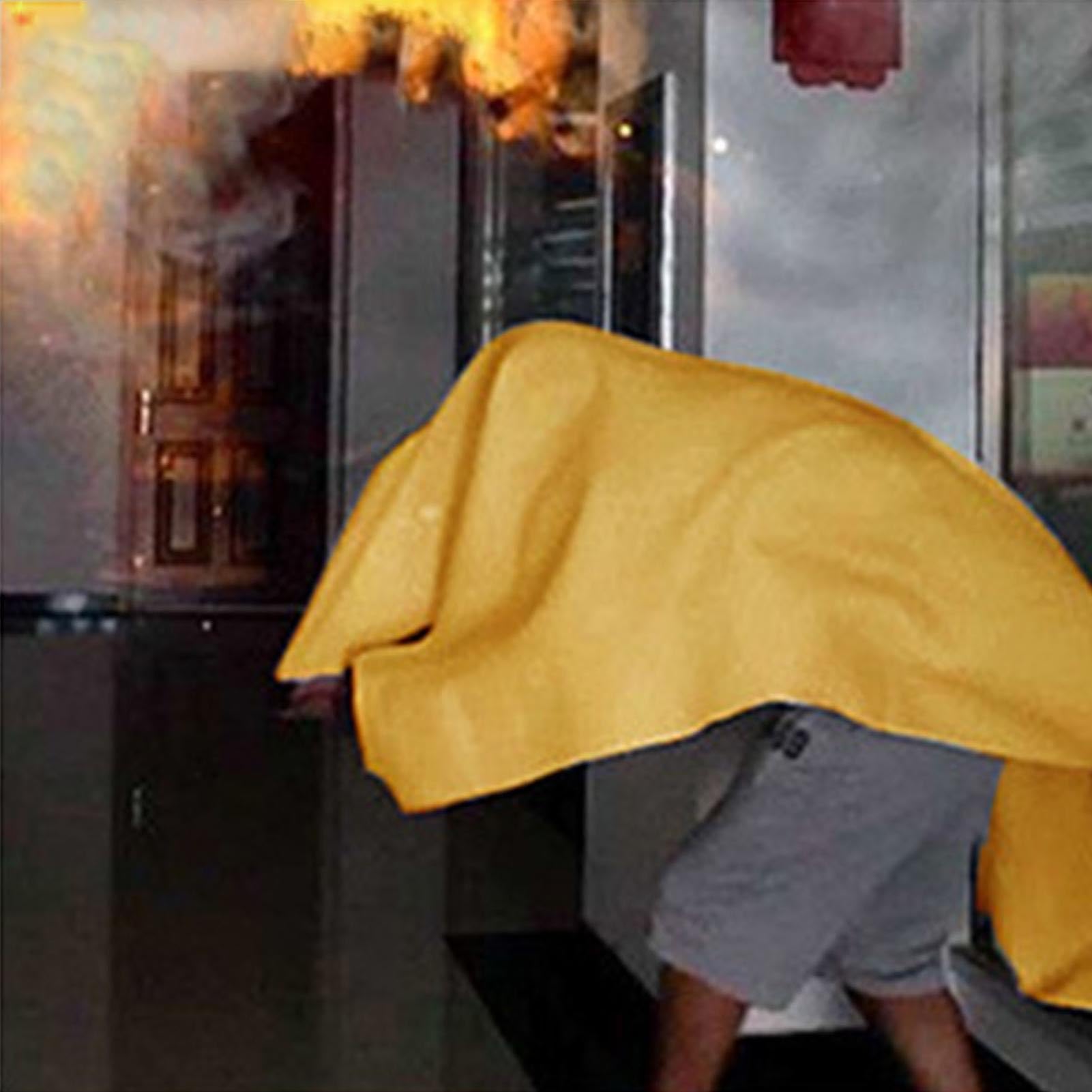Manta de extinción de incendios, resistente al calor, ignífuga | Mantas ignífugas para cocinas, ignífugas