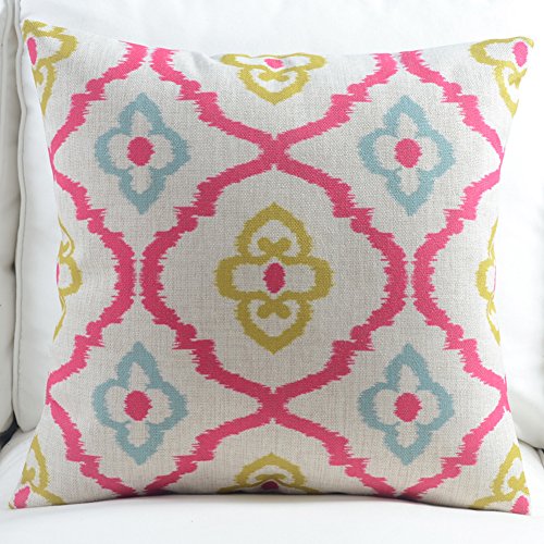 Coussin canapé méditerranéen en coton 55x55cm Version B - 2