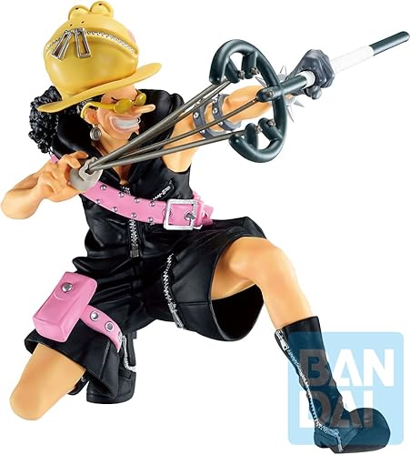 Figura Ichibansho – Una pieza – Usopp (película roja), estatua coleccionable de Bandai Spirits