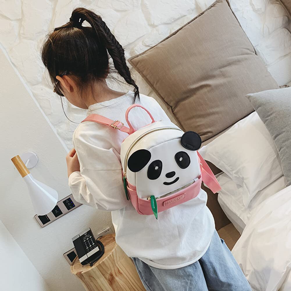 Sac à Dos Panda En Peluche Pour Enfants - Cartable Ou Sac De Randonnée Léger - Fermeture Zippée - Réglable - Pour école, Camping, Loisirs