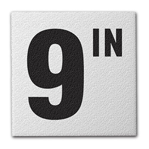 Ceramic Swimming Pool Deck Depth Marker 