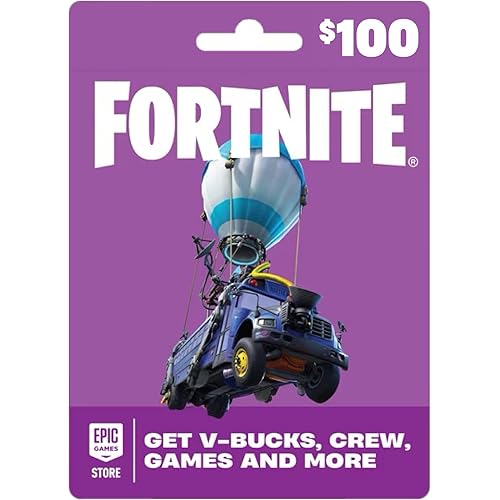 Fortnite Physical $100 Gift Card - Powered by the Epic Games Store