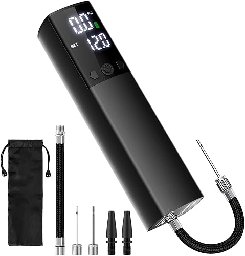 Miniatura 1 de Electric Ball Pump,Smart Air Pump Portable Fast Inflation Accurate Pressure Gauge and Digital LCD Display for All Sport Balls Basketball Football