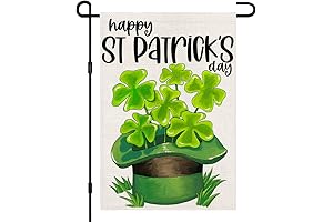 Happy St Pat's Garden Flag: A Vibrant Charm for Your Garden