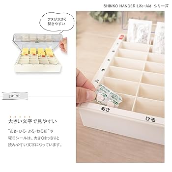 Amazon.co.jp: シンコーハンガー くすり整理 キープケース 9129