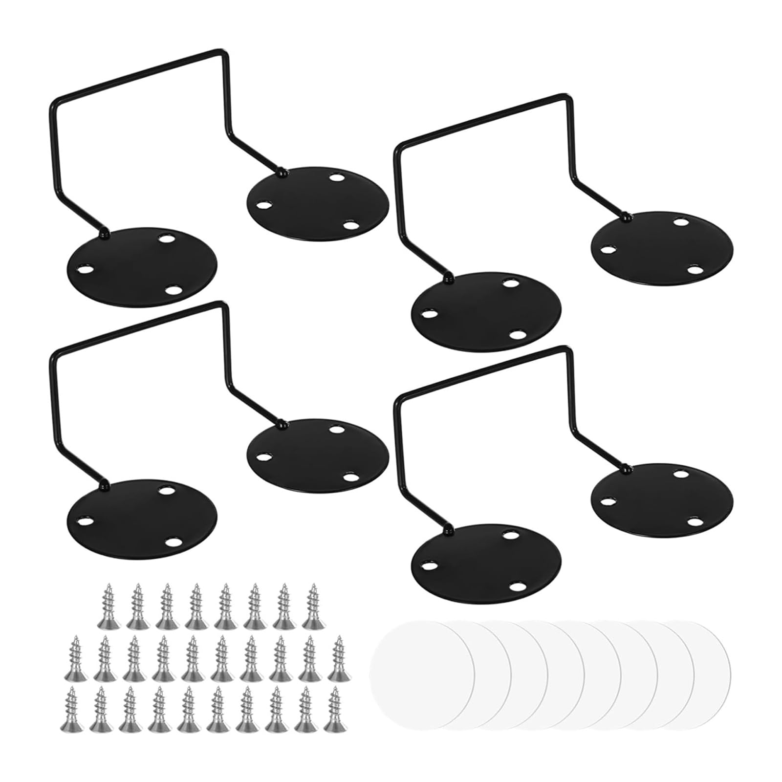 Metal Mattress Slide Stopper Bracket 4 Pcs Anti-Slip Bed Frame Retainer Strong Mattress Hold Adjustable Furniture Bed Stabilizer Bracket
