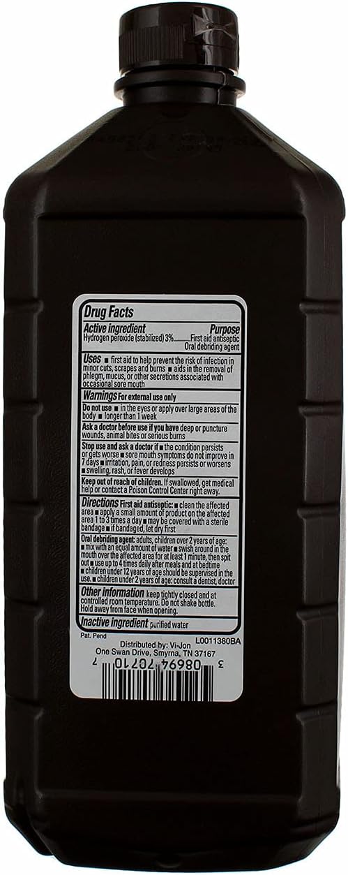 Hydrogen Peroxide Antiseptic Solution 32 Fl. Oz (Pack of 1)
