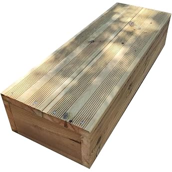 Modular Step - Wooden Step for Creating Your Garden Step or Garden Stairs by Stacking - Vinuovo 2 Boards 29cm 60cm