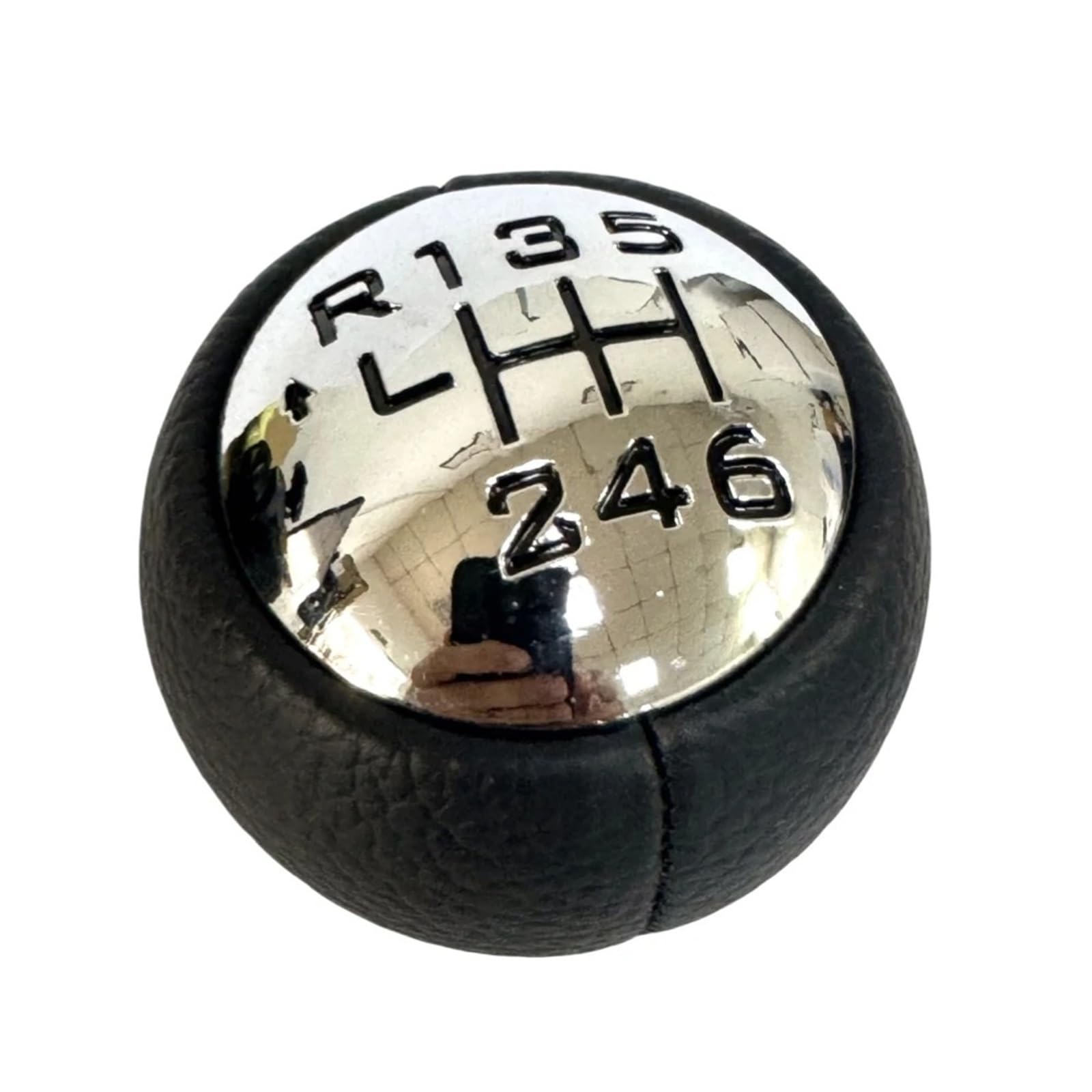 Wbdmszjqrt 6 Speed Shift Lever Knob For Citroen For C3 For C4 C8 5/ Stick Knob Head Lever Adapter Manual 6-Speed Transmission(6 Speed)
