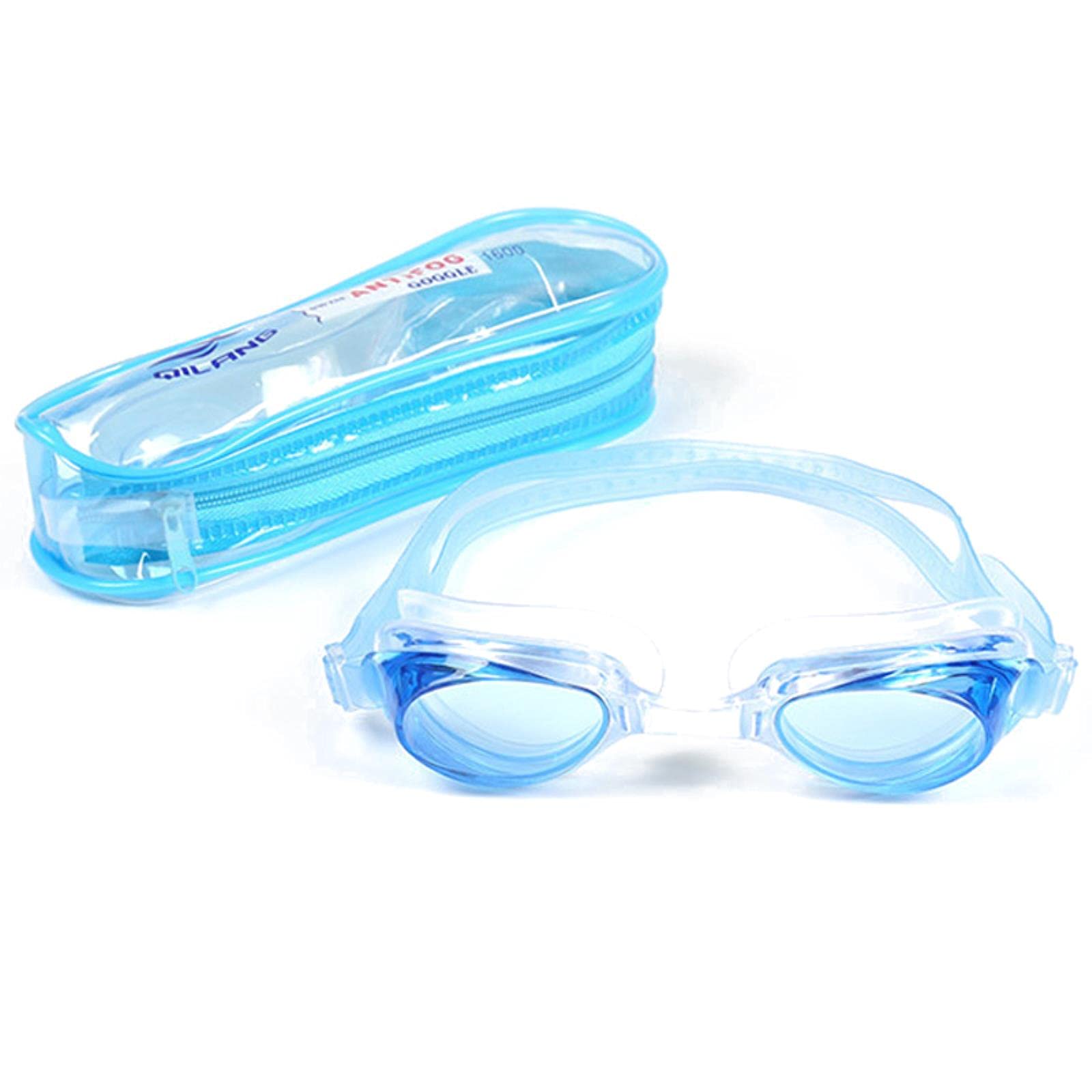 occhialini da nuoto, Occhiali da nuoto antiappannamento impermeabili for piscina, occhiali sportivi, acqua con borsa for uomo e donna