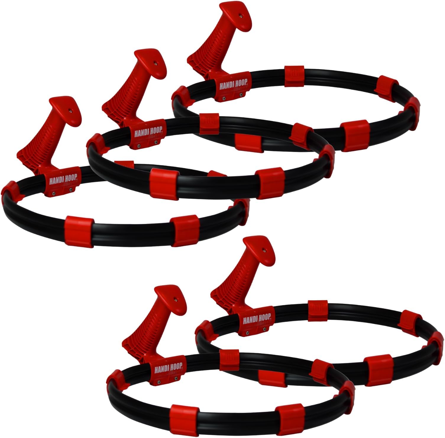 The Helping Hand Company Handi Hoop PRO with Clips, Bin Bag Hoop for Litter Picking, Garbage Bag Holder, Lightweight Litter Picking Hoop with Secure Comfortable Grip, Lightweight and Reusable