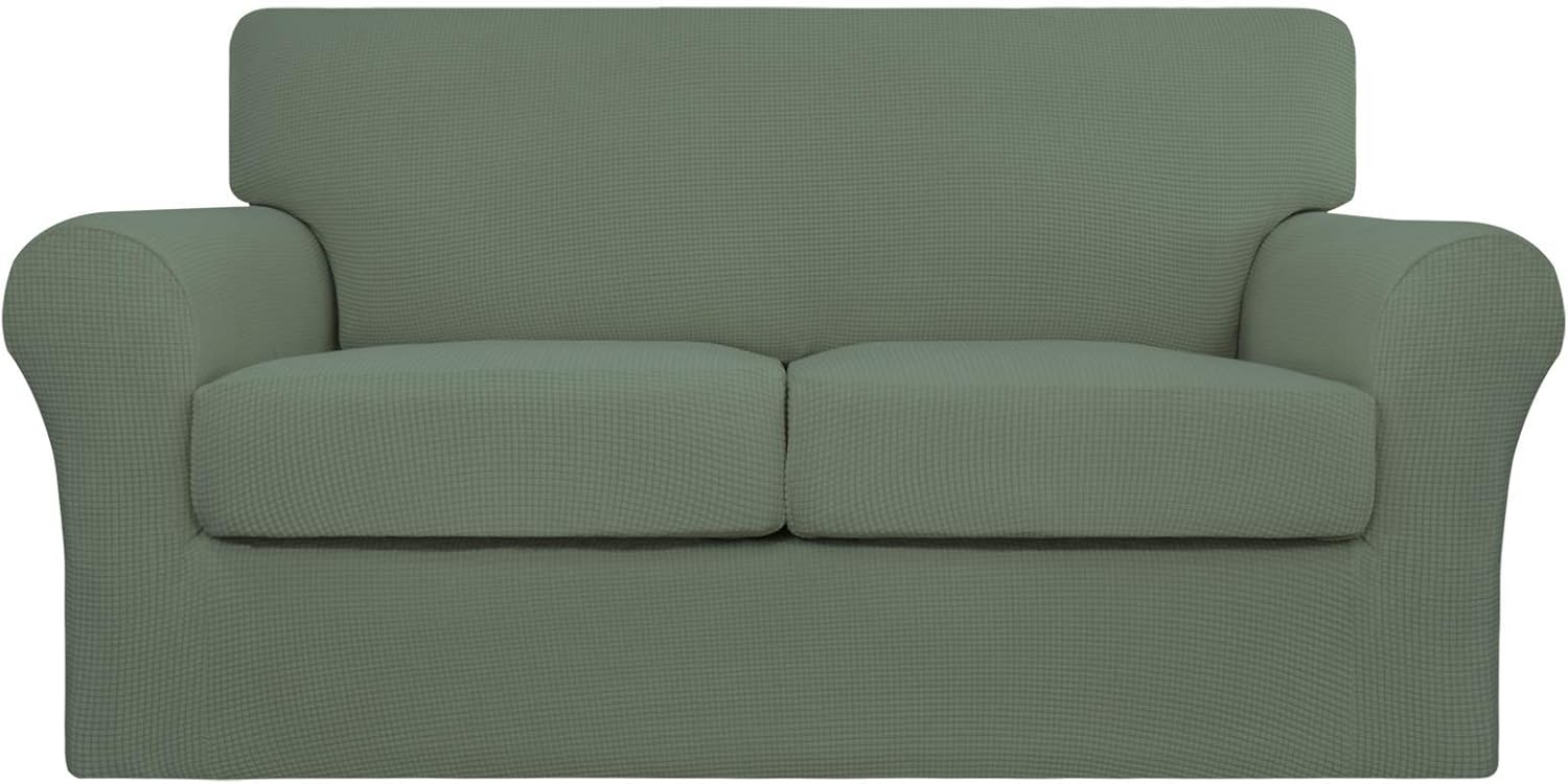 EasyGoing 3Piece Stretch Sofa Slipcover Couch Sofa Cover for 2