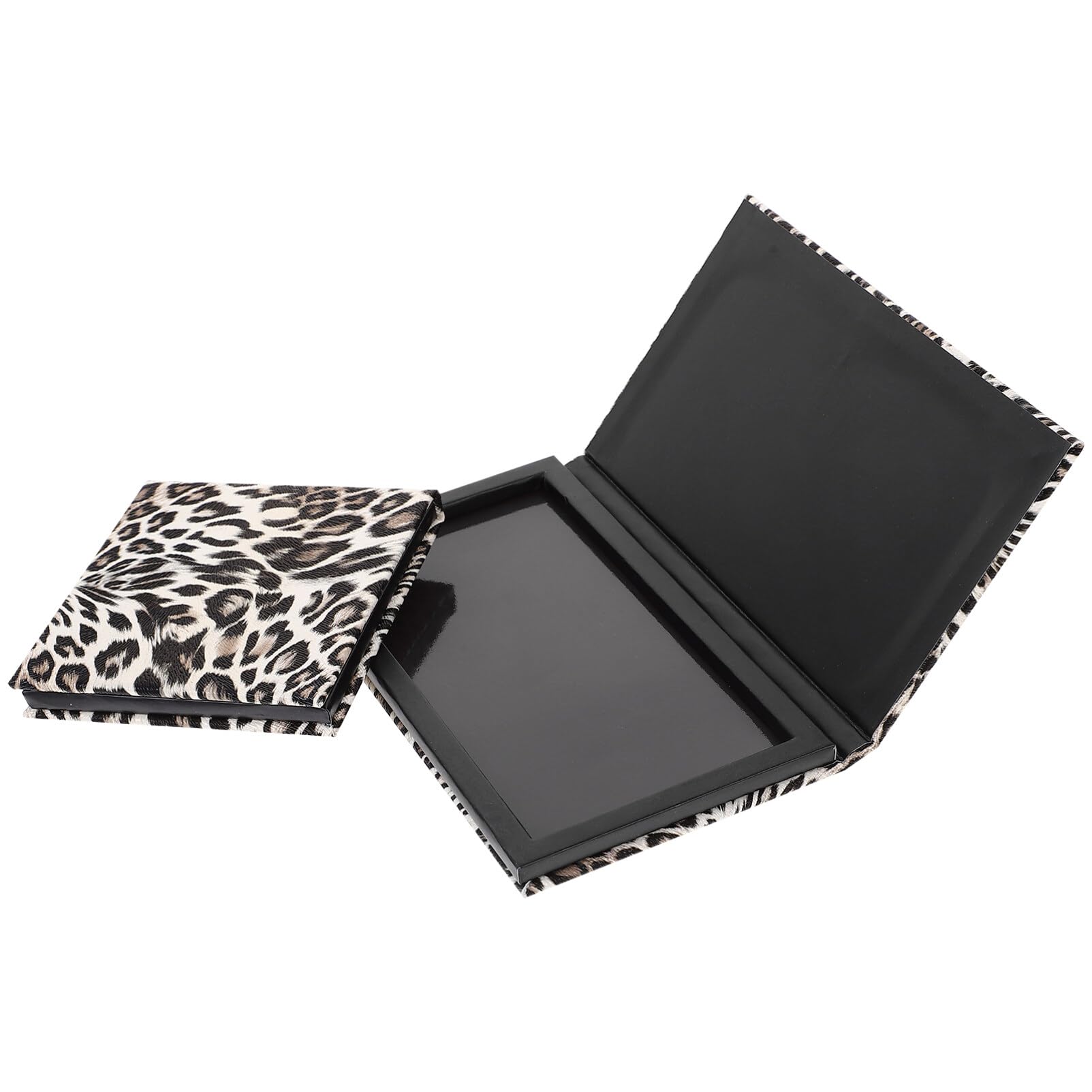 2pcs plastic eyeshadow makeup palette magnetic eyeshadow empty palette adhesive empty palettec eyeshadow tray hardshell case for eyeshadow lipstick blush powder