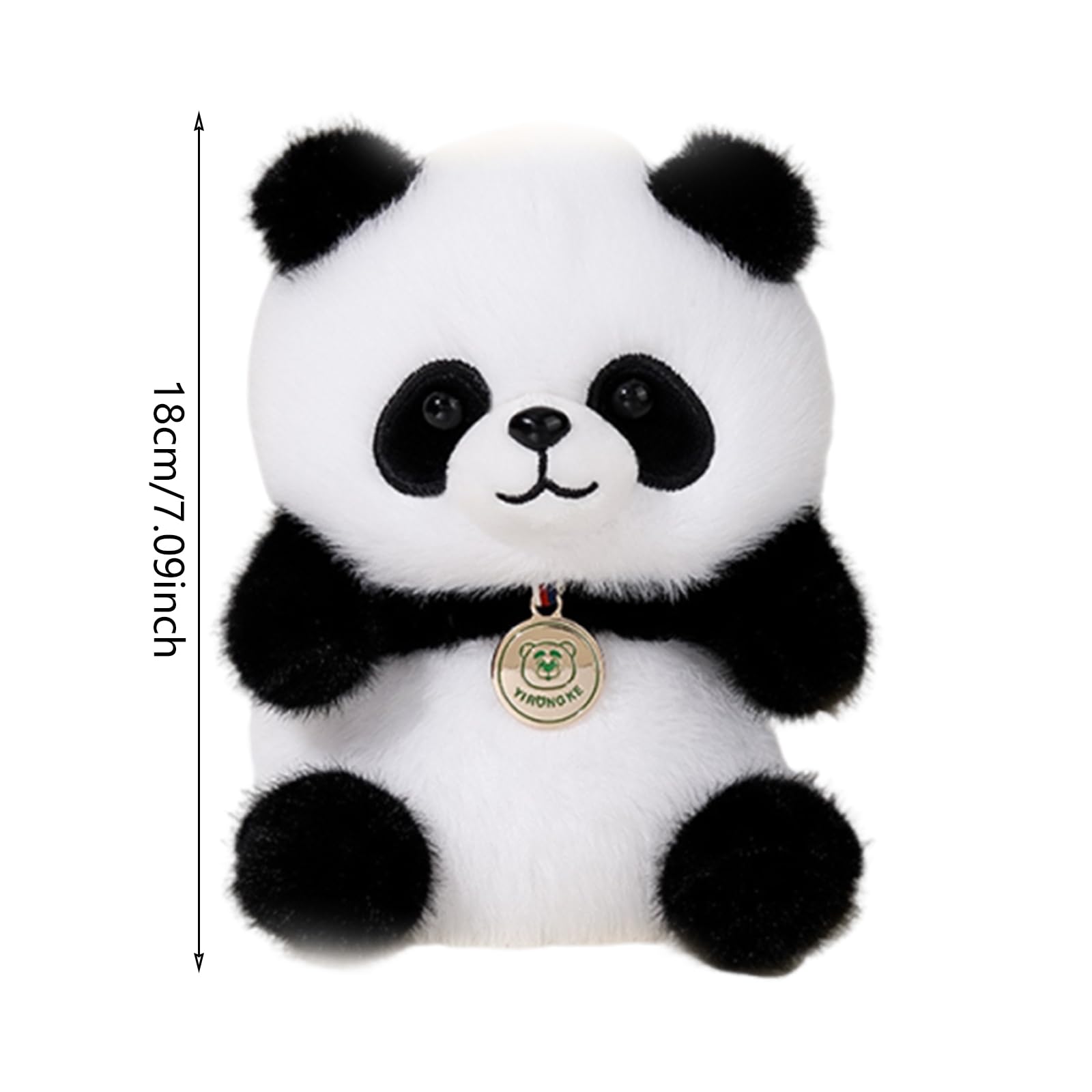 Realistic Panda Plush, 2025 New Ultra-Soft Plush Mimics The Natural Movements Like A Real Panda, Ease Stress And, Science-Backed Comfort,Includes Gift Box - Image 2