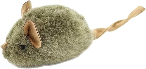 Miniatura 5 de Juguete interactivo para gatos, juguete automático chirriante automático para jugar a sí mismo, ejercicios de interior interactivo con sonido