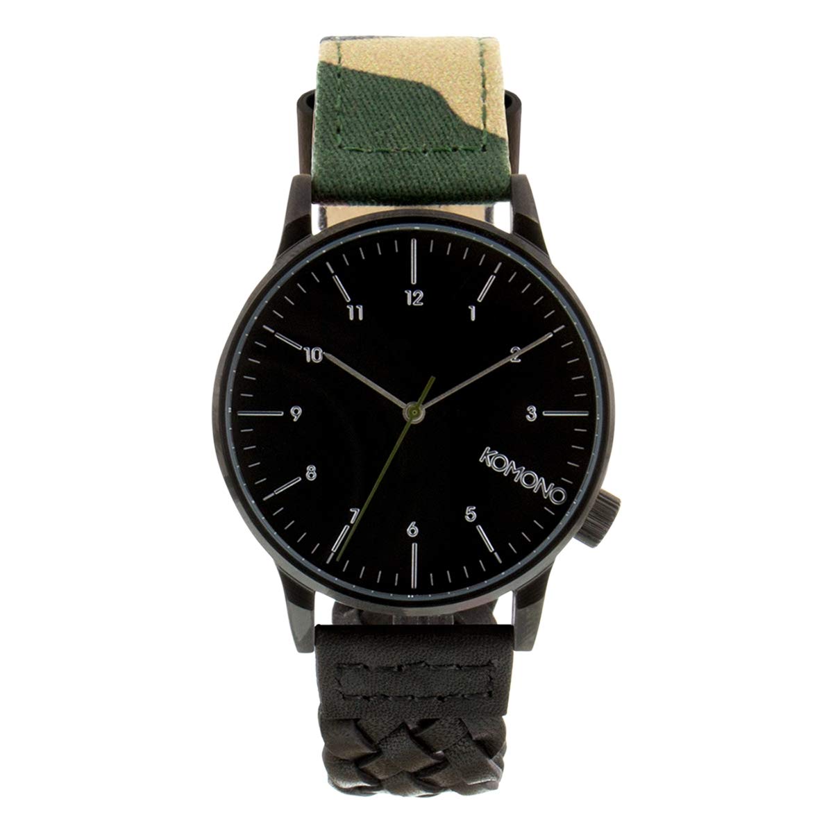 Winston Galore M-81/WOVEN Men's Watch Black