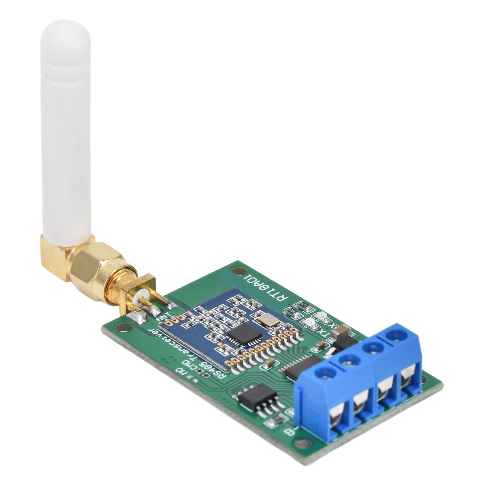 Émetteur-récepteur UHF RT18A01 Répéteur sans Fil Maître-Esclave avec Transmission 500m pour Systèmes d'Automatisation Industrielle Opération Facile pour Équipements Électroniques et Domotique
