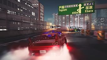 Super Street Racer Bundle + Wheel Accessory Nintendo Switch Game [Code in a Box] (Nintendo Switch)
