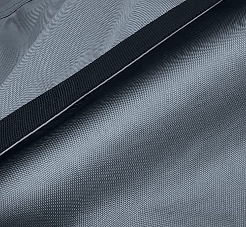 Uceder Hot Tub Cover Cap Heavy Duty Polyester(Actual Size 93''X93 X20'' Fit 91''X91 X 20'') Spa Sun Shield And Hot Tub Cover Protector,Dark Gray #TOP7